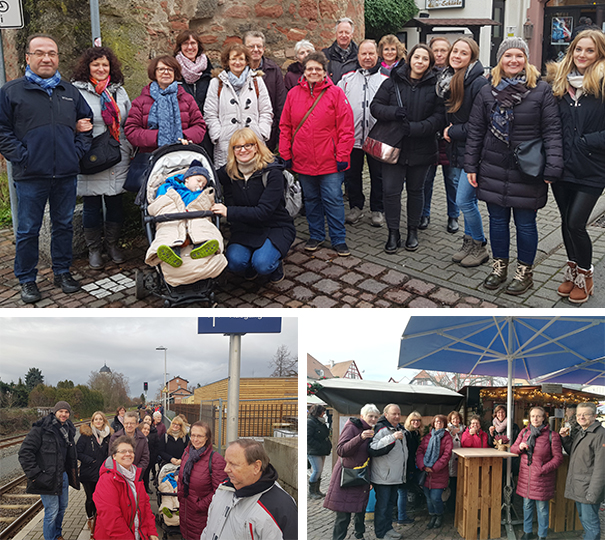 Weihnachtsmarktausflug der KG Wespen